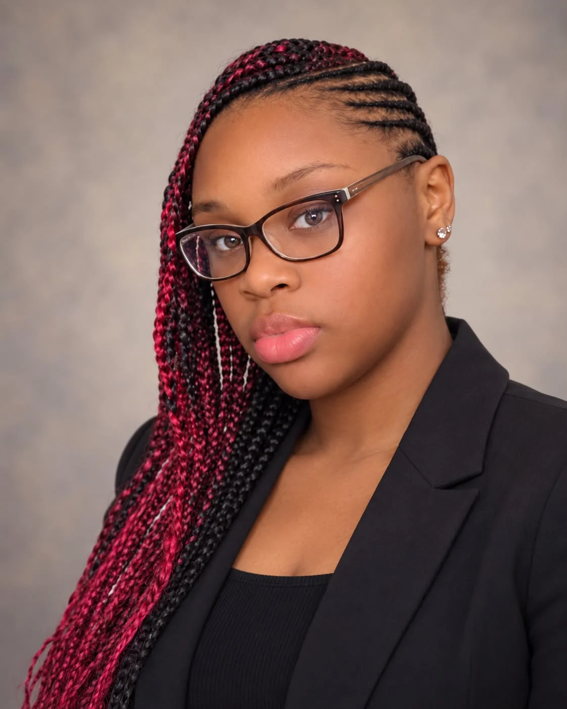 Gigi, founder and independent A&R of Gigi Promotions, in her original professional portrait.